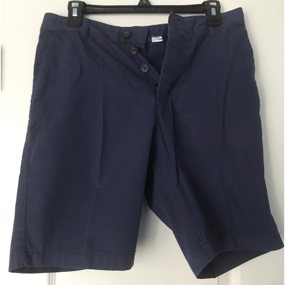 Button up blue shorts. 30 waist